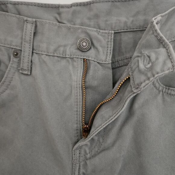 Levi's Mens 508 Tappered Gray Denim Jeans Size 28x30 - Picture 3 of 9